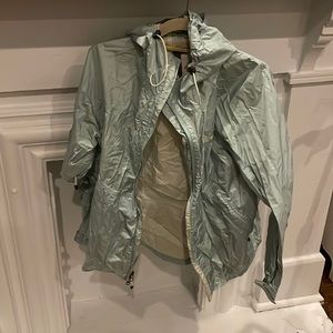 Eastern Mountain Sports Large Windbreaker Baby Blue